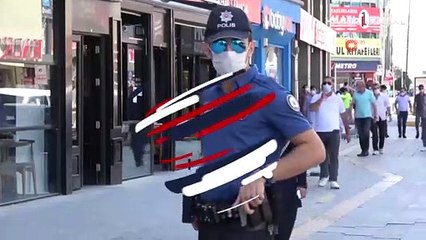 Polise maskesiz yakalanan vatandaştan ilginç savunma: Keşke kaçsaydım, siz beni yakalayamazsınız!