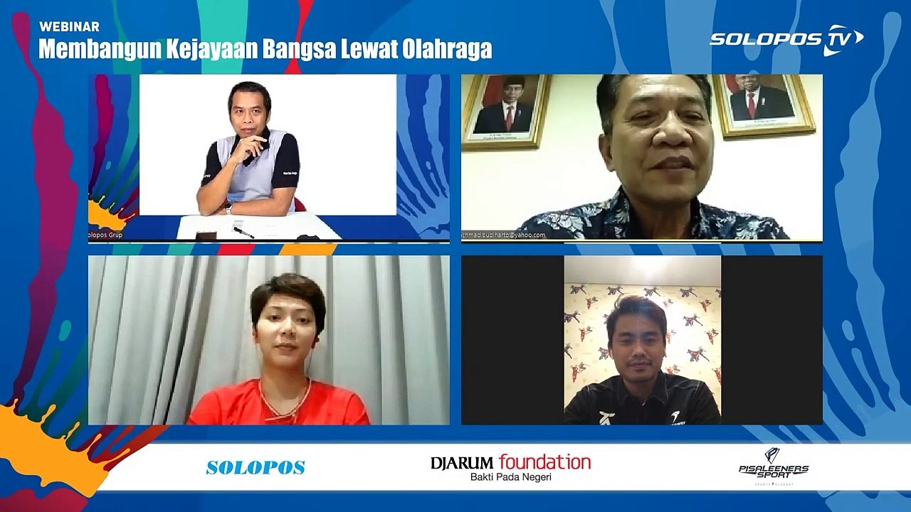 Webinar Membangun Kejayaan Bangsa Lewat Olahraga (Part 2)