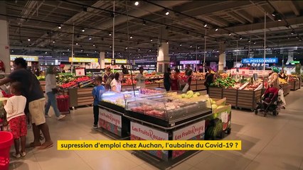 Auchan annonce la suppression de près de 1 500 postes