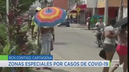 Declaran dos barrios de Cartagena zonas especiales por alta cifra de casos de covid-19