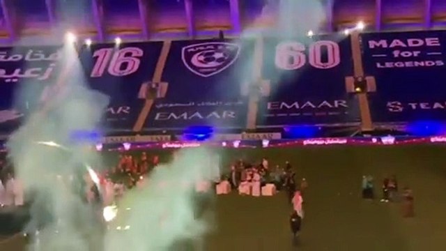 سعودي 360 مراسم تتويج الهلال بطلاً للدوري السعودي