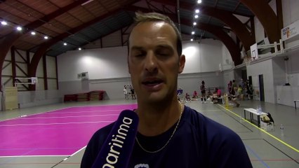 Olivier Conte coach de Vitrolles Sports Volley