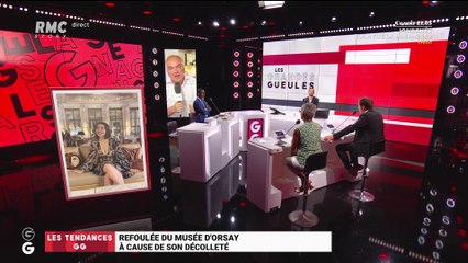 Tendances GG : Refoulée du musée d'Orsay à cause de son décollecté - 10/09