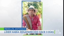 Hallan cuerpo de líder social desaparecido hace tres días en Tarazá, Antioquia