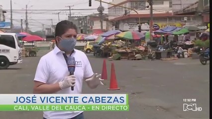 Declaran alerta naranja en plaza de mercado Santa Elena de Cali