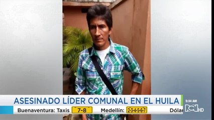 Download Video: Asesinan a líder comunal en Campoalegre, Huila