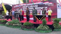 Deklarasi Pemilu Patuh Protokol Kesehatan di Blitar