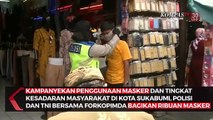 Warga Tidak Gunakan Masker Diberikan Doa Terlebih Dahulu