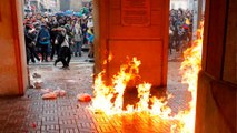 Paro nacional: los actos violentos que empañaron las marchas en Bogotá