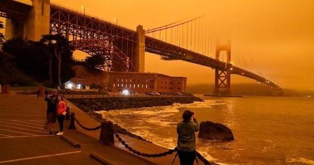 Incendies aux États-Unis : un ciel orange règne sur San Francisco