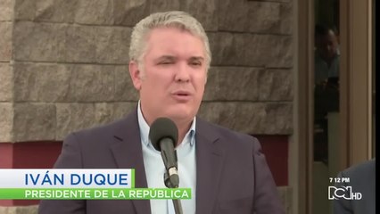 Presidente Duque se refirió al primer caso de coronavirus en Colombia