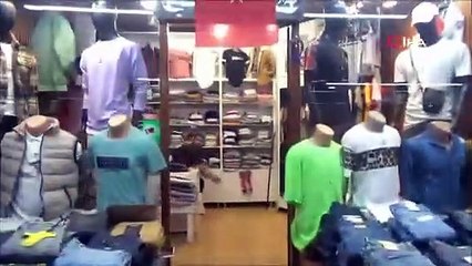 Polisi gören maskesini taktı