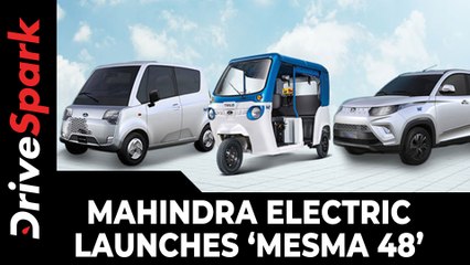 Video herunterladen: Mahindra Electric Launches ‘MESMA 48’ | New Platform For Light EVs