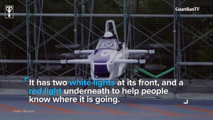 'Flying car' SD-03, gets off ground with one person aboard in Japan