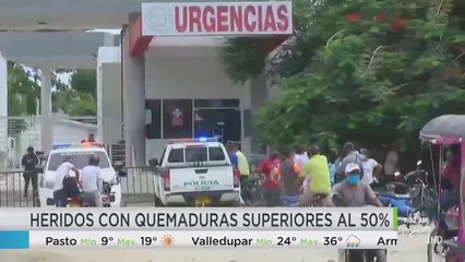 Heridos por explosión en Tasajera permanecen en delicado estado de salud