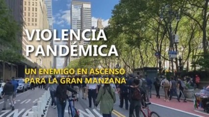 Pandemia de violencia, un enemigo más para Nueva York