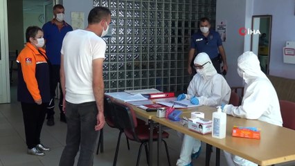 Evde karantina kararını ihlal ettiler, yurtta zorunlu tecrite alındılar