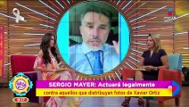 ¡Sergio Mayer advierte acciones legales contra quienes difundan fotos de Xavier Ortiz!