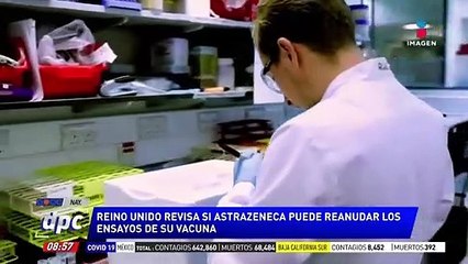 Vacuna de AstraZeneca se suspende por reacción adversa