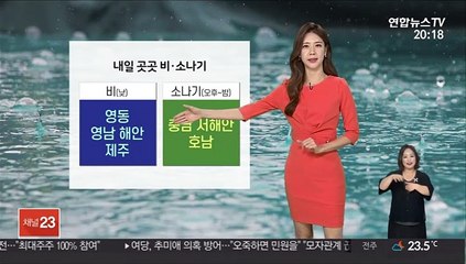 [날씨] 내일 전국 흐리고 곳곳 비·소나기…아침·저녁 선선