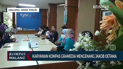 Pendiri Kompas Gramedia Jakob Oetama Meninggal Dunia, Karyawan  Lakukan Doa Bersama