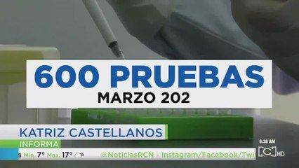 Colombia ha aumentado en más de 15 veces su capacidad de testeo de covid-19