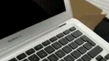 Déballage du Macbook Air d'Apple