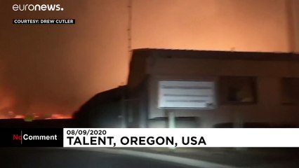 Des feux font rage aussi dans l'Oregon et l'Etat de Washington