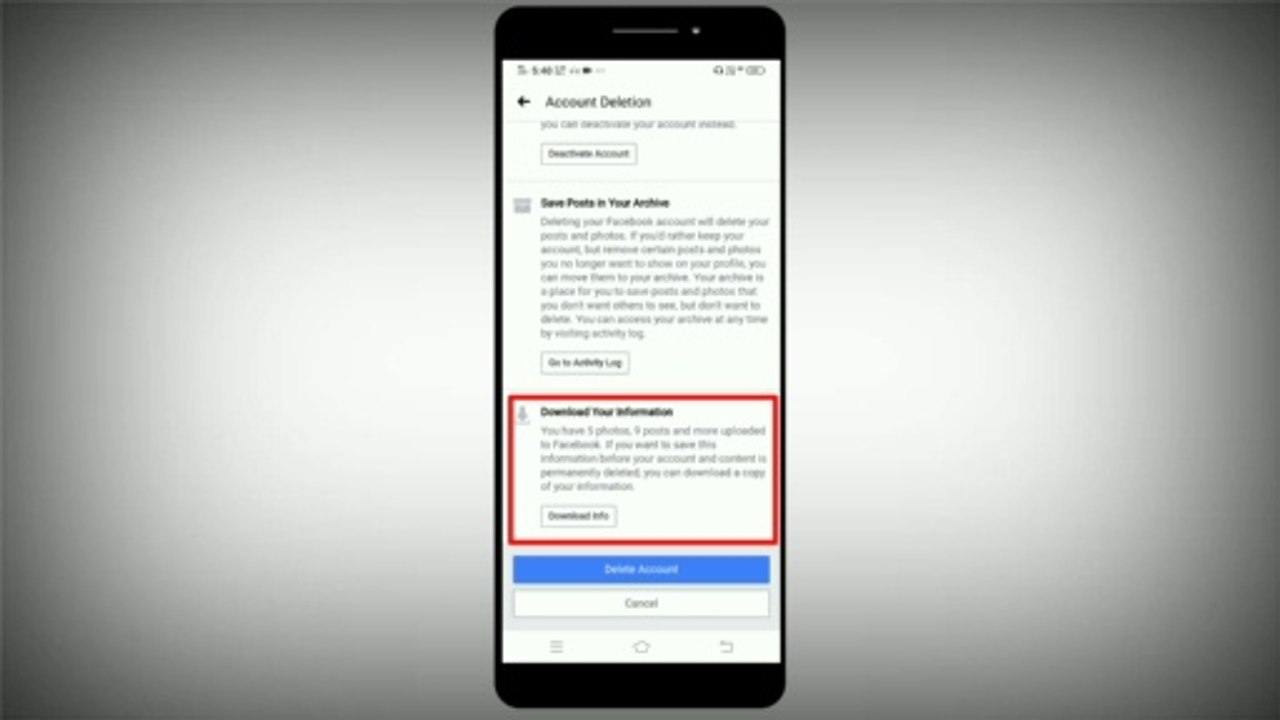 How to back up facebook data (Chat, Photos, videos & more) before deleting the account permanently | स्थायी रूप से खाता हटाने से पहले फेसबुक डेटा (चैट, फोटो, वीडियो आदि) का बैकअप कैसे लें