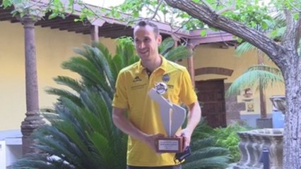 Huertas recibe con satisfacción el premio de EFE