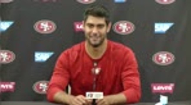 No added pressure for Garoppolo despite Super Bowl run