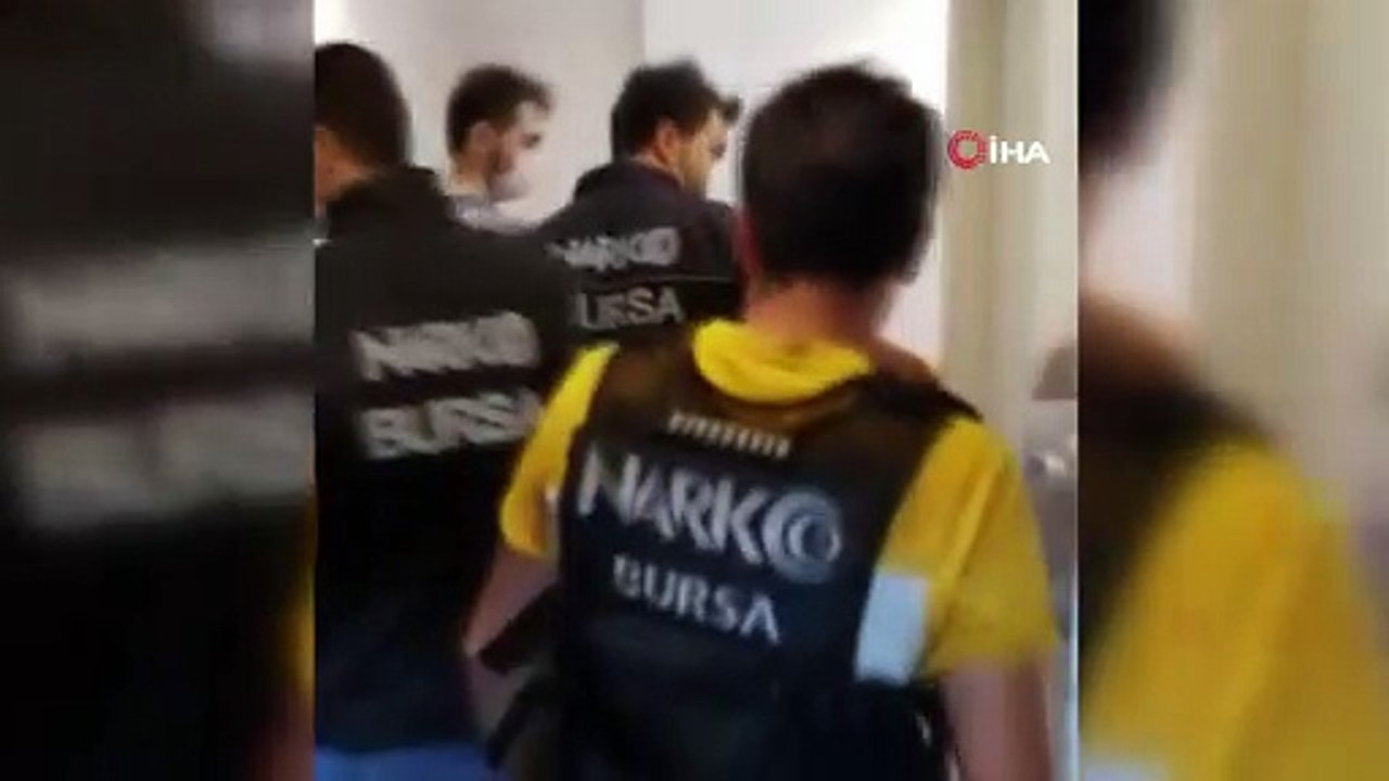 Bursa'da uyuşturucu operasyonu: 10 kilo metamfetamin ele geçirildi