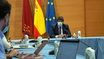 López Miras preside la reunión del Comité de Seguimiento Covid-19