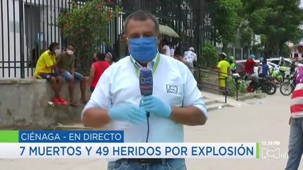 Explosión de camión cisterna deja siete muertos y más de 50 heridos en Magdalena