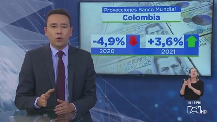 Economía colombiana caerá significativamente este año: Banco Mundial