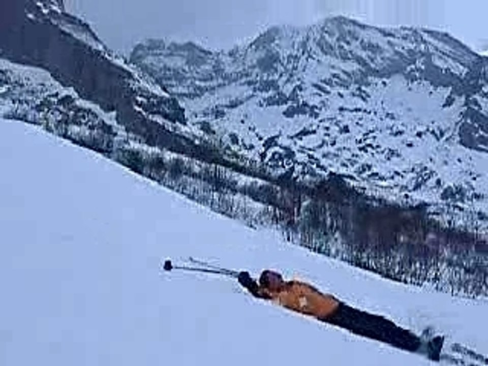 Tentative de double axel