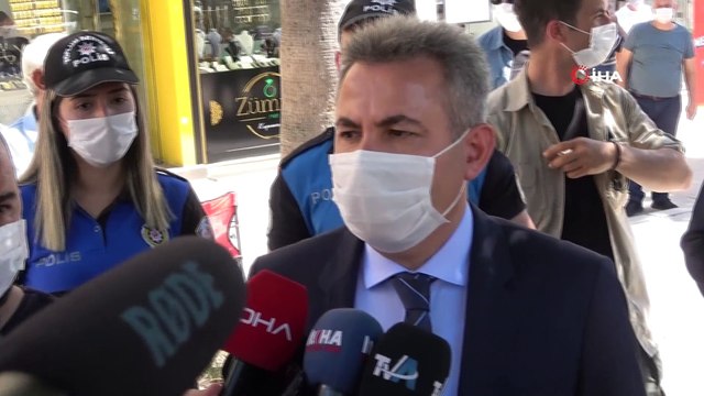 Vali Elban: “Çok kısa süre içerisinde yangının kontrol altına alındığı haberi gelir”