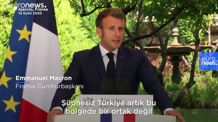 Macron: Türkiye bölgede artık bir ortak değil, sorunumuz Türk halkı ile değil Erdoğan hükümetiyle