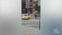 Sin trabajo, así se quedó taxista que arrolló a ciclista tras discusión en Bogotá