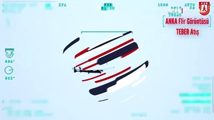 Teber güdüm kitli mühimmat ilk kez İHA'dan atıldı