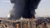 Le port de Beyrouth s'enflamme de nouveau, les Libanais sont catastrophés et lassés
