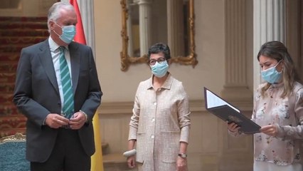Laya se reúne con su homólogo ucraniano