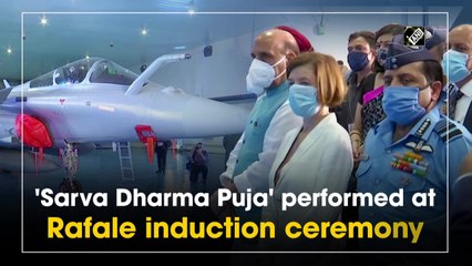 'Sarva Dharma Puja' performed at Rafale induction ceremony