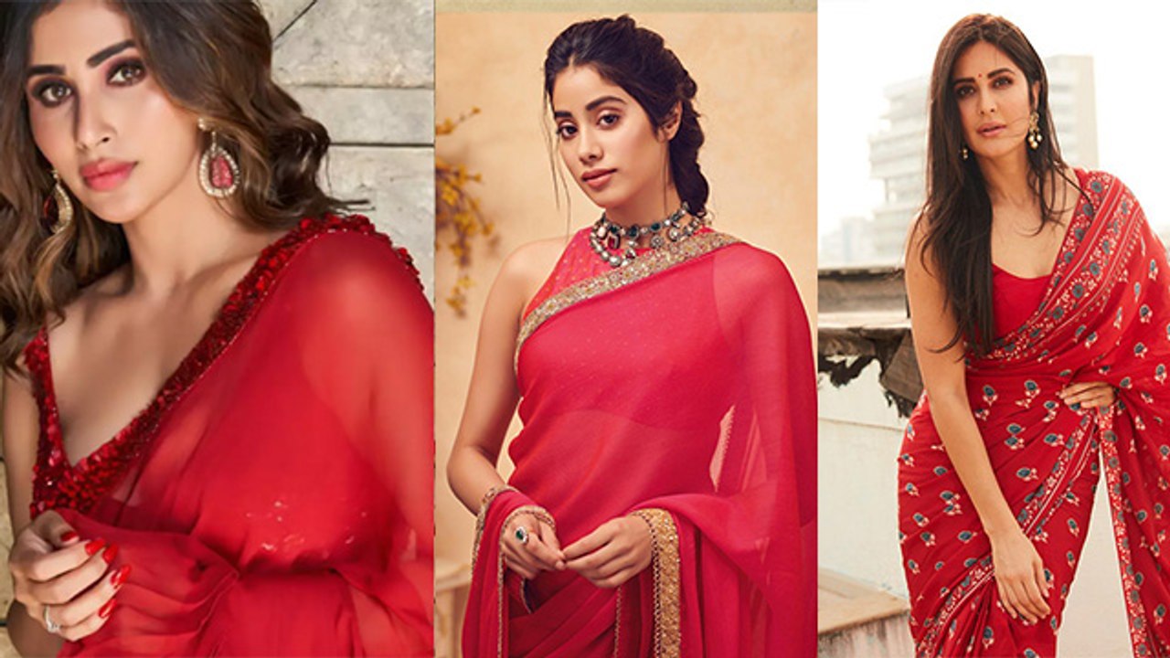 जब इन Bollywood Actresses ने लाल साड़ी पहन चुराया सबका दिल; MUST WATCH | Boldsky