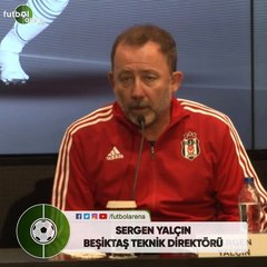 Sergen Yalçın: "Bu minimum 5 senelik bir proje, sabırlı olmak lazım"
