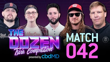 Instant Classic Trivia Battle With First Ever Replay Review (The Dozen presented by cbdMD: Episode 042)