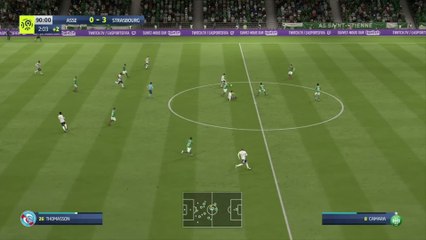 L1 - 2e journée : notre simulation FIFA 20 de ASSE - Strasbourg