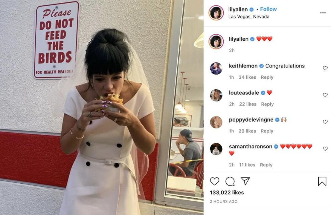 リリー・アレンとデヴィッド・ハーバーが結婚！