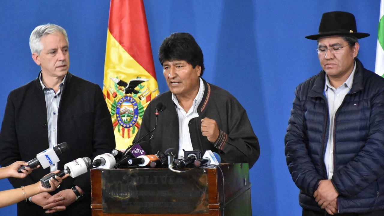 Evo Morales anuncia que convocará a nuevas elecciones en Bolivia