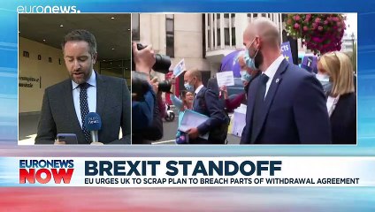 Brexit: EU will 'not be shy' in taking legal action if UK put Northern Ireland peace deal at risk
